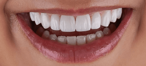 Paciente feliz após tratamento de Lentes de Resina no bairro Barra